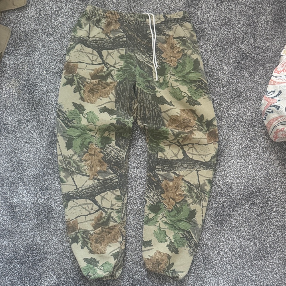 Vintage Jerzees Camo Sweatpants Cuffed